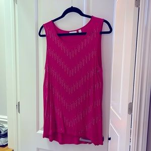 Magenta embellished tank from NY&CO.